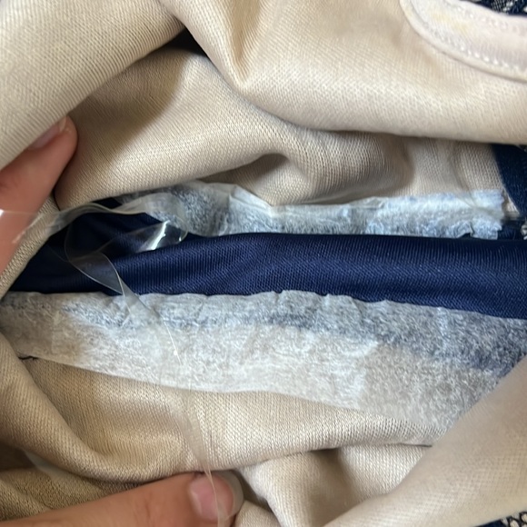 Speechless Kids | Size 16 Navy & Tan, Mesh & Pearl Elegant Formal Dress w Train - Picture 13 of 13